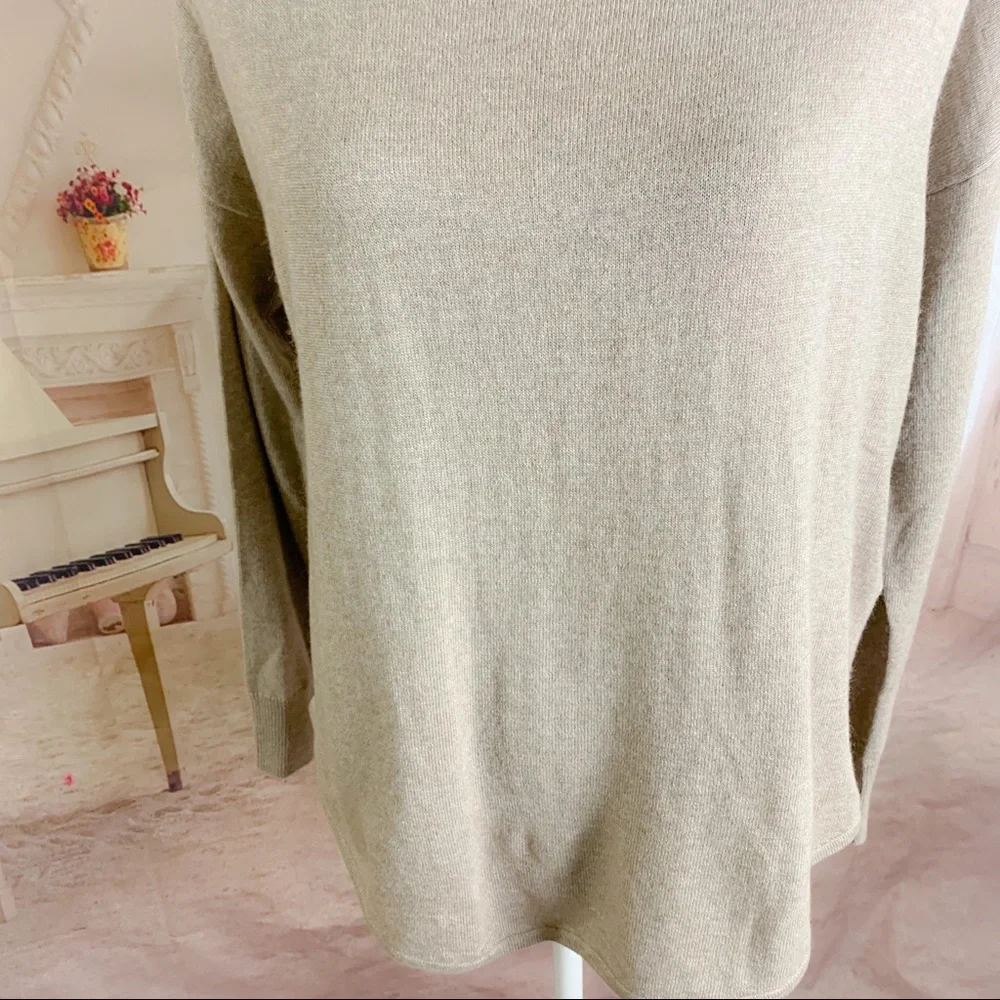 NEW Madewell Ashbury Mock Neck Sweater